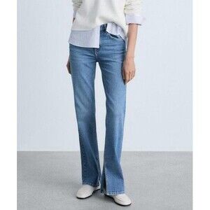 NWT Edwin Lark Split Inseam Flare Jeans Intuition Blue Size 26 Made in USA